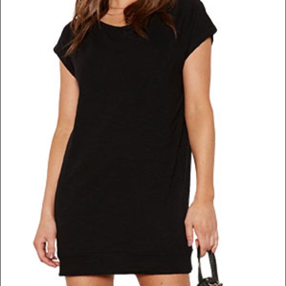 Tart Collections Jaime Black Shirt Dress Size Small NWT